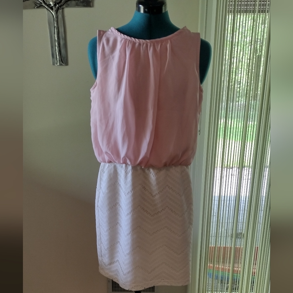 Crystal Doll brand size small pink and white
